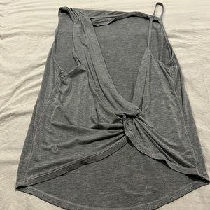 Vintage lululemon asymmetrical cutout tank